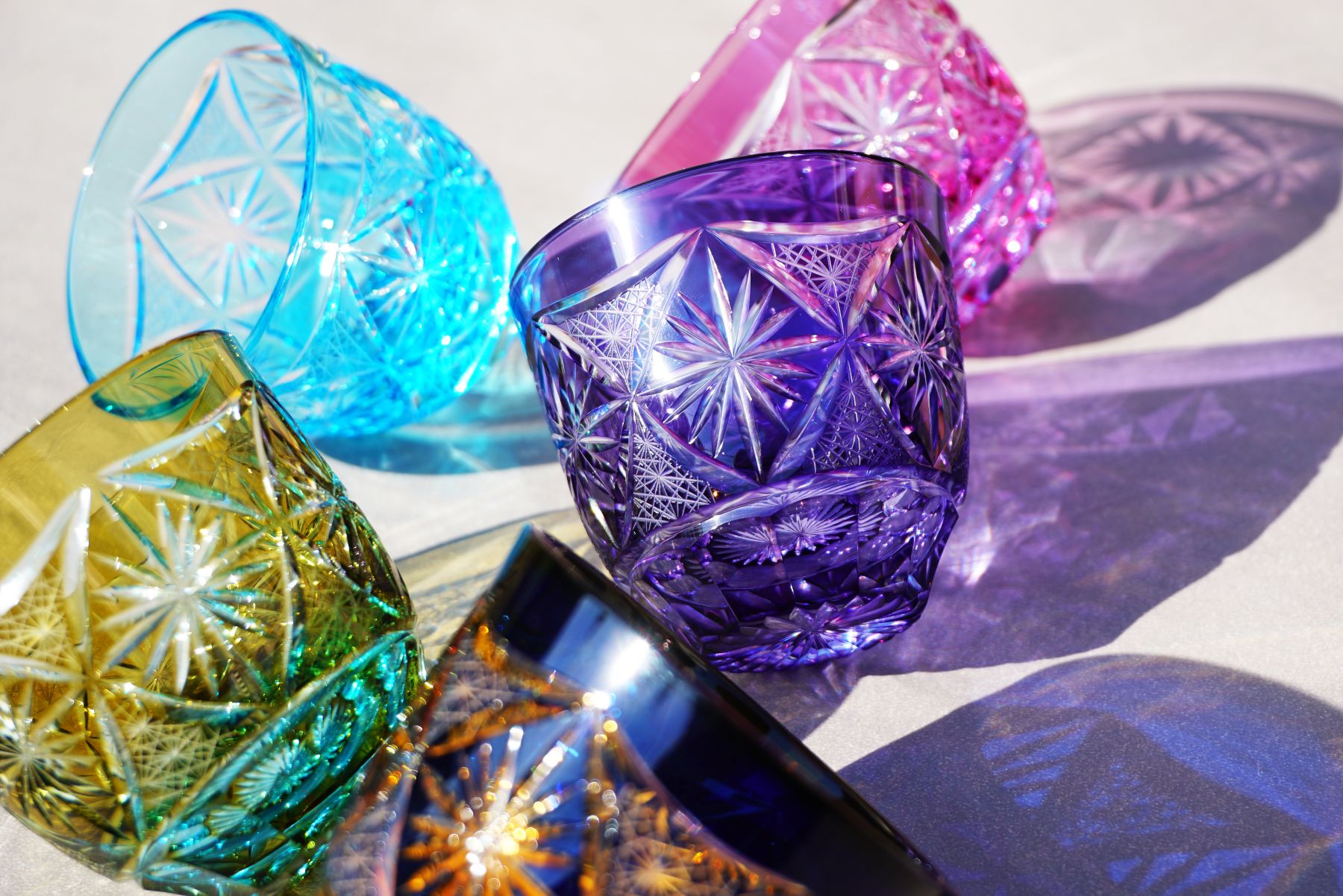 冷酒グラス 銀湾の花